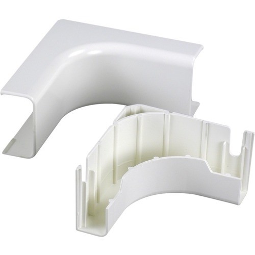 Middle Atlantic 2917FO Cable Management Wiremold Uniduct 2900 Series Radiused Internal Elbow Fitting - Elbow - Ivory - 3.27" Length (2917fo) 786776512120