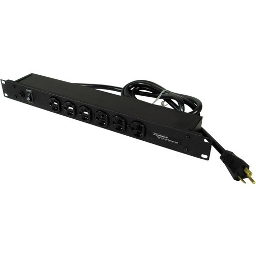 Middle Atlantic J60B0B20 Power Strips Wiremold Plug-in Outlet Center 6-outlet Power Strip - 6 X Nema 5-20r - 6 Ft Cord - 20 A Current - 12 786776542196