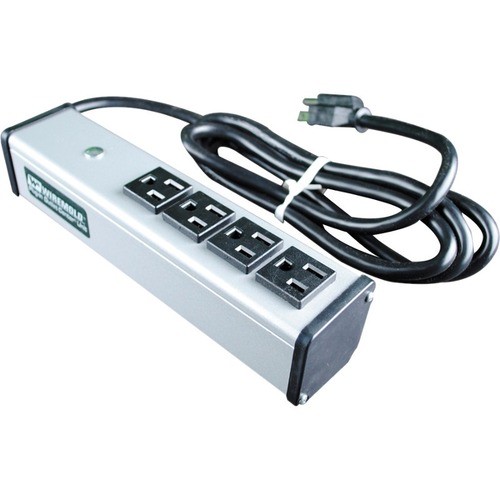 Middle Atlantic UL101BC Power Strips Wiremold Plug-in Outlet Center 4-outlet Power Strip - Nema 5-15p - 4 X Nema 5-15r - 6 Ft Cord - 15 A 786776047523