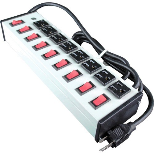 Middle Atlantic UL209BD Power Strips Wiremold Plug-in Outlet Center 8-outlet Power Strip - Nema 5-15p - 8 X Nema 5-15r - 15 Ft Cord - 15  786776043464