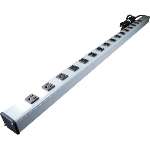 Middle Atlantic UL404BD Power Strips Wiremold Plug-in Outlet Center 16-outlet Power Strip - Nema 5-15p - 16 X Nema 5-15r - 15 Ft Cord - 1 786776100952