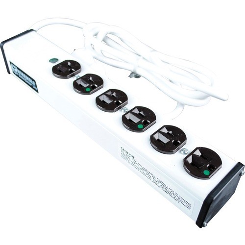 Middle Atlantic ULBH6-6 Power Strips Wiremold Plug-in Outlet Center 6-outlet Power Strip - Nema 5-15p - 6 X Nema 5-15r - 6 Ft Cord - 15 A Ulbh66 786776043419