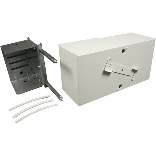 Middle Atlantic G6074 Cable Management Wiremold 6000 Take-off Connector (6000-6000) Fitting - Cable Raceway Connector Fitting - Gray - Stee 786776088083