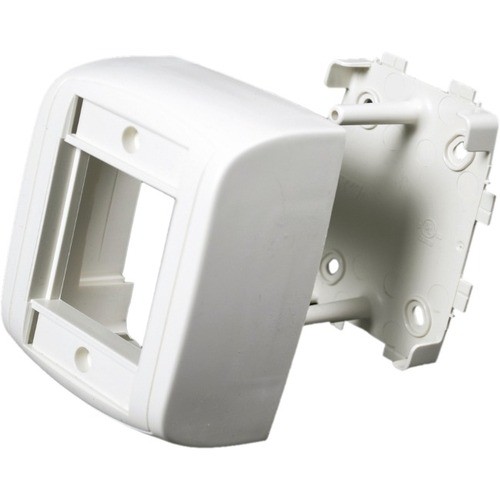 Middle Atlantic PBB2S2FW Faceplates & Mounting Boxes Wiremold Bezel Box - 2-gang - Fog White (pbb2s2fw) 786776035902