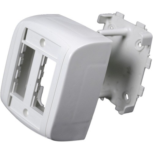 Middle Atlantic PBB4TJWH Faceplates & Mounting Boxes Wiremold Bezel Box - 2-gang - White (pbb4tjwh) 786776024531