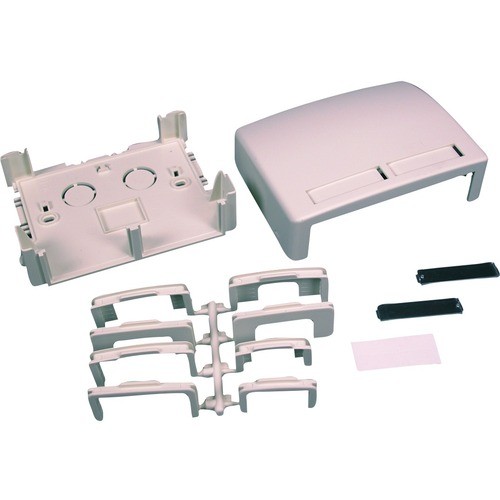 Middle Atlantic PDB2CMWH Faceplates & Mounting Boxes Wiremold Cm Data Box - 2-gang - White (pdb2cmwh) 786776148909