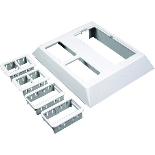 Middle Atlantic 5007C-2RTBK Cable Management Wiremold Access 5000 Deep Device Plate Fitting - Deep Device Plate Fitting - Black (5007c-2rtbk) 5007c2rtbk 786776056273
