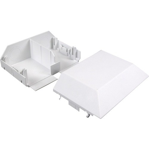 Middle Atlantic 5010ABK Cable Management Wiremold Access 5000 Entrance End Fitting - End Fitting - Black - 3.56" Length - Polyvinyl Chloride  786776515015