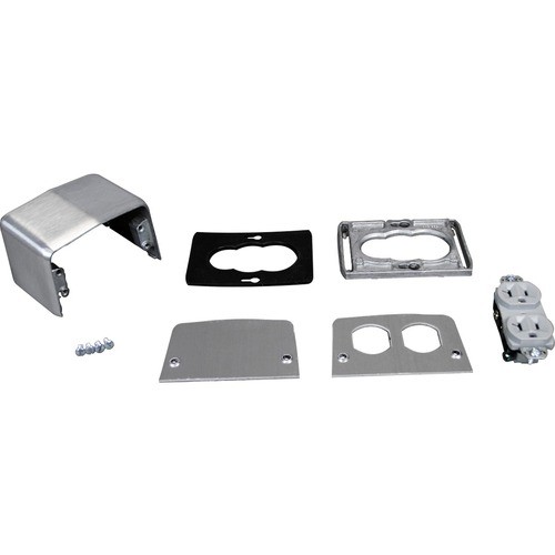 Middle Atlantic 525H Cable Management Wiremold 525 Series Four-piece Power Service Fitting - Service Fitting (525h) 786564015031