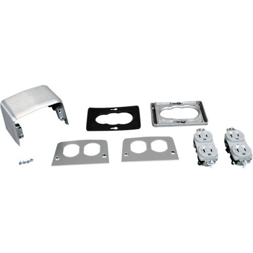 Middle Atlantic 525I Power Receptacles Wiremold 525 Series Four-piece Power Service Fitting - 4 X Ac - 20 A (525i) 786564015154