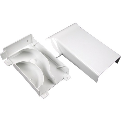 Middle Atlantic 5408L-WH Cable Management Wiremold 5400 Transition Fitting - Raceway Transition Fitting - White (5408l-wh) 5408lwh 786776057256