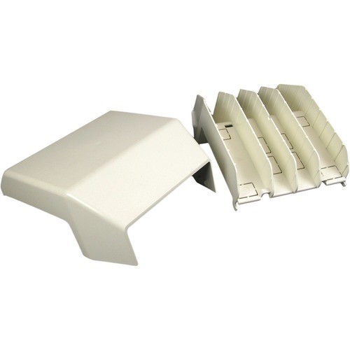 Middle Atlantic 5415 Cable Management Wiremold 5400 Tee Fitting - Tee Fitting - Ivory (5415) 786776100358