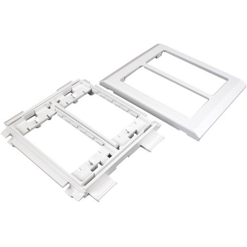 Middle Atlantic 5450 Faceplates & Mounting Boxes Wiremold 5400 Series Device Bracket Fitting, Ivory - 2-gang - Ivory - Polyvinyl Chloride (pvc) (5450 786776059113