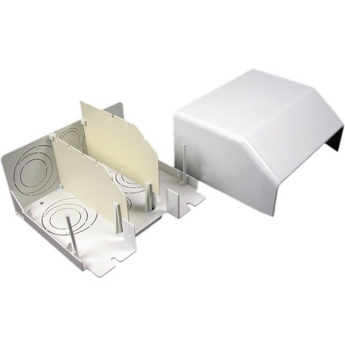 Middle Atlantic 5510D Cable Management Wiremold 5500 Entrance End Fitting - End Fitting - Ivory - Polyvinyl Chloride (pvc) - 1 Pack (5510d) 786776036985