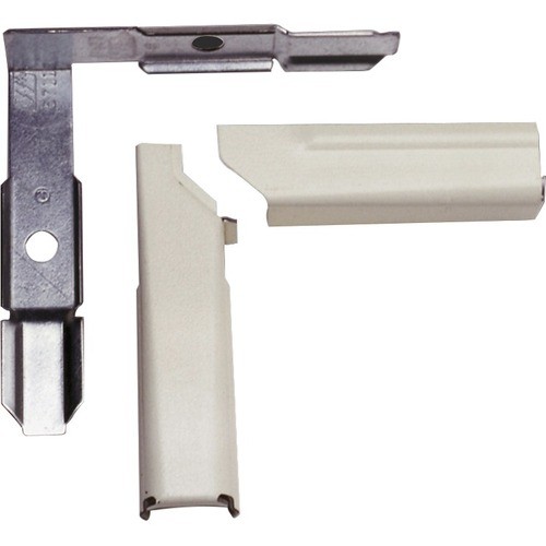 Middle Atlantic 5711LHAWH Cable Management Wiremold 500/700 Internal Twist Elbow Fitting - Internal Elbow Fitting - White (5711lhawh) 786776042757