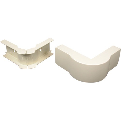 Middle Atlantic PN05F19WH Cable Management Wiremold Eclipse Pn05 Radiused Extruded Elbow Fitting - Elbow - White (pn05f19wh) 786776015737