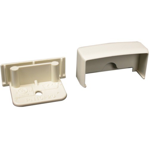 Middle Atlantic PN05F20FW Cable Management Wiremold Eclipse Pn05 Blank End Fitting - Raceway End Cap - Fog White (pn05f20fw) 786776035841