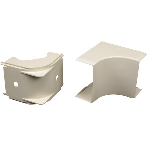 Middle Atlantic PN10F17FW Cable Management Wiremold Eclipse Pn10 Internal Elbow Fitting - Internal Elbow Fitting - Fog White (pn10f17fw) 786776035513