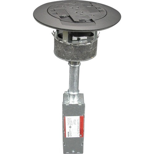 Middle Atlantic RC3ATCAB Cable Management Wiremold Rc3atc Multi-service Assembled Poke-thru Device - Poke Thru Assembly - Brass - 7.5" Diamete 786564067085