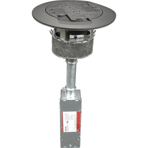 Middle Atlantic RC3ATCBS Cable Management Wiremold Rc3atc Multi-service Assembled Poke-thru Device - Poke Thru Assembly - Brushed, Brass - 7.5 786564067061