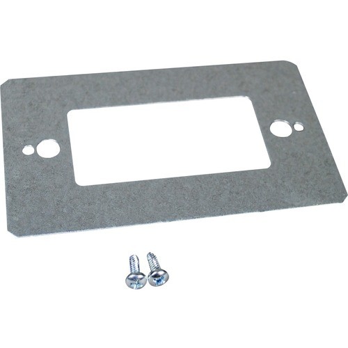 Middle Atlantic RFB119-GFI Faceplates & Mounting Boxes Wiremold Rfb9 And Rfb11 Series Gfi Receptacle Device Plate - 1-gang - Metal - Metal - 1 (rfb119-gfi) Rfb119gfi 786776030143