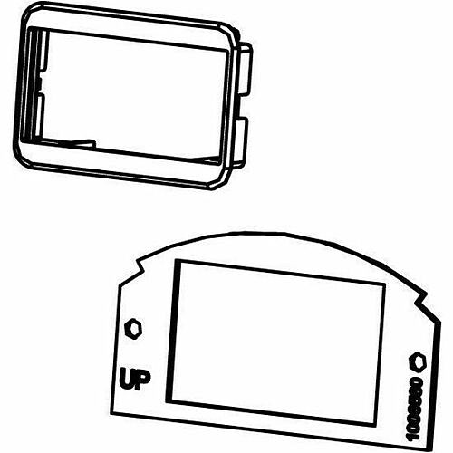 Middle Atlantic 682A-PT Faceplates & Mounting Boxes Wiremold Evolution 6at Series Device Plate (682a-pt) 682apt 786564076759