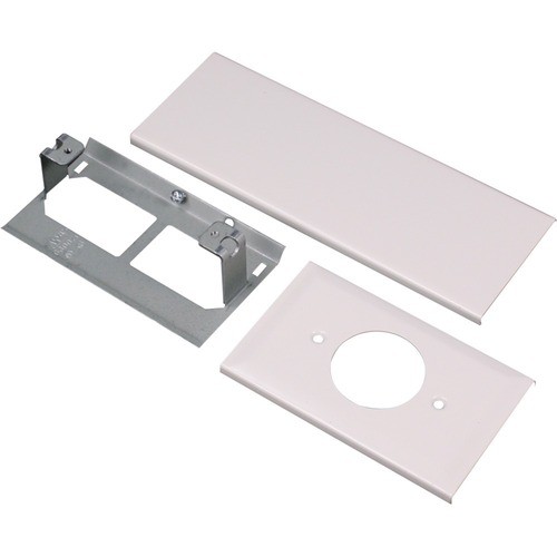 Middle Atlantic 30TP-J Faceplates & Mounting Boxes Wiremold 30tp Series Single Receptacle Cover - 1 X Total Number Of Socket(s) - Ivory - Steel (30tp-j 30tpj 786776046571