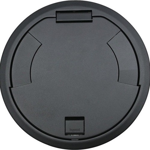 Middle Atlantic 10CTCGY Cable Management Wiremold Evolution 10ctc Surface Style Cover Assembly - Poke Thru Cover - Gray Powder Coat - Aluminu 786564087335