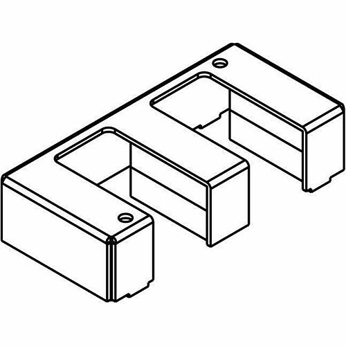 Middle Atlantic 15FFHA Cable Management Wiremold Evolution 6at Series Bottom Housing Assembly - Bottom Housing Assembly (15ffha) 786564061519