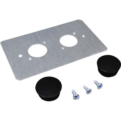 Middle Atlantic RFB119-XLR Faceplates & Mounting Boxes Wiremold Rfb9 And Rfb11 Series Microphone Device Plate - 1-gang - Steel (rfb119-xlr) Rfb119xlr 786776030280
