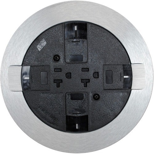 Middle Atlantic RP7CTCAB Cable Management Wiremold Ratchet-pro Series Multiple Service Floor Box Cover Kit - Cover - Brass - Taa Compliant (rp 786564081869