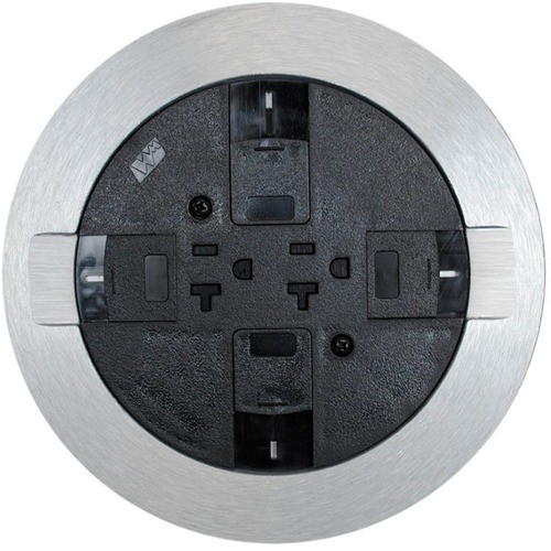 Middle Atlantic RP7CTCAL Cable Management Wiremold Ratchet-pro Series Multiple Service Floor Box Cover Kit - Cover - Aluminum - Taa Compliant  786564081807