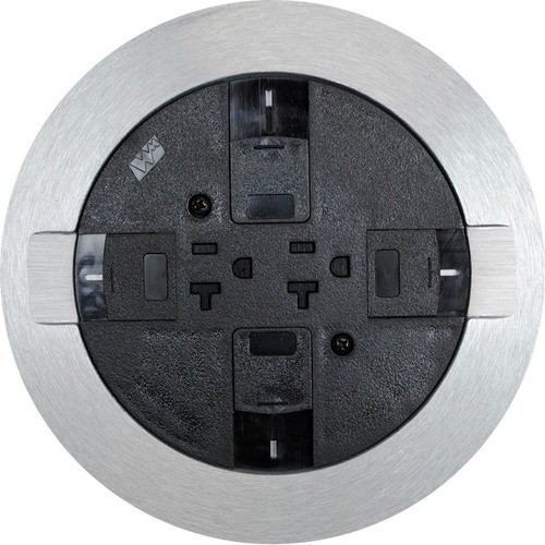 Middle Atlantic RP7CTCBK Cable Management Wiremold Ratchet-pro Series Multiple Service Floor Box Cover Kit - Cover - Black - Taa Compliant (rp 786564081784