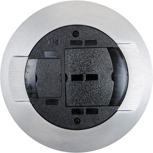 Middle Atlantic RPAMD8CTCBS Cable Management Wiremold Ratchet-pro Series Single Service Floor Box Cover Kit - Cover - Brass - Taa Compliant (rpam 786564082064