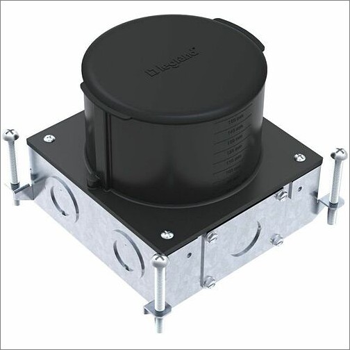 Middle Atlantic RPSFB Cable Management Wiremold Ratchet-pro Steel Concrete Floor Box - Floor Box - Metallic - Steel (rpsfb) 786564081821