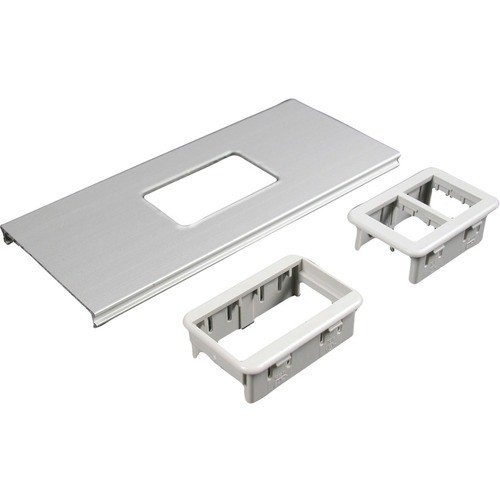 Middle Atlantic AL3356ABRT Cable Management Wiremold Al3300 Ortronics Cover Plate - Raceway Cover - Satin Anodized - Aluminum (al3356abrt) 786776027457