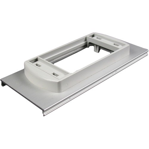Middle Atlantic AL3356-ACTLPB Cable Management Wiremold Al300 Low Profile Adapter Cover Plate - Raceway Cover - Satin Anodized - Aluminum (al3356-a Al3356actlpb 786776524628