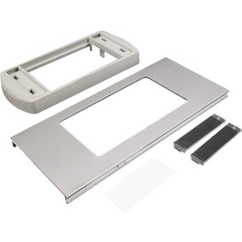 Middle Atlantic AL3356-LPB3S2 Cable Management Wiremold Al3300 Ortronics Low Profile Adapter Cover Plate - Raceway Cover - Aluminum (al3356-lpb3s2) Al3356lpb3s2 786776076059