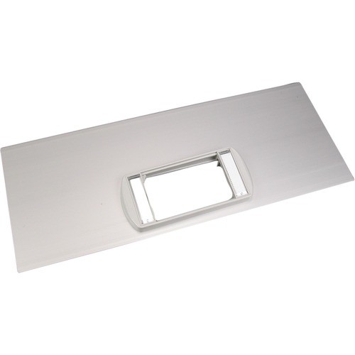 Middle Atlantic AL5256-ACTLPB Cable Management Wiremold Al5200 Large Multi-channel Raceway Low Profile Adapter Cover Plate - Raceway Cover - Alumin Al5256actlpb 786776524062