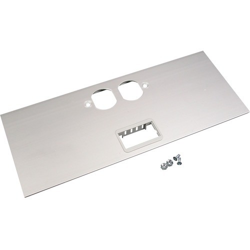 Middle Atlantic AL5256-DACT Cable Management Wiremold Al5200 Large Multi-channel Raceway Duplex And 6a Mini Adapter Cover Plate - Raceway - Satin Al5256dact 786776524635