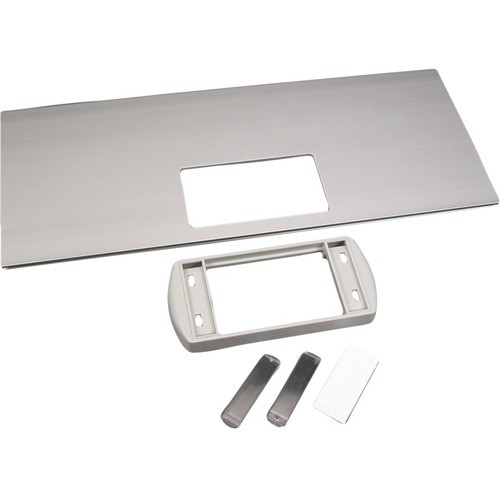 Middle Atlantic AL5256-LPB3S2 Panels Wiremold Al5200 Large Multi-channel Raceway Ortronics Low Profile Adapter Cover Plate - Aluminum (al Al5256lpb3s2 786776076066