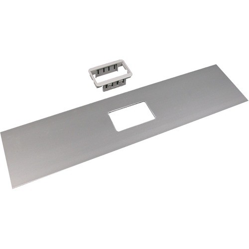 Middle Atlantic ALA-2A Faceplates & Mounting Boxes Wiremold Ala3800 2a Mini Adapter Cover Plate - 1 X Total Number Of Socket(s) - Gray - Aluminum (ala- Ala2a 786776536966