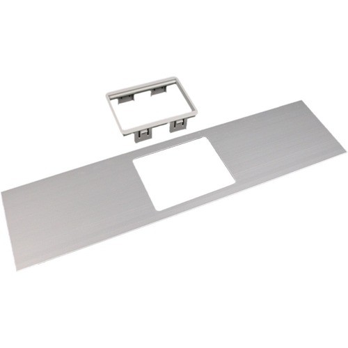 Middle Atlantic ALA-MAB Faceplates & Mounting Boxes Wiremold Ala3800 6a Mini Adapter Cover Plate - 1 X Total Number Of Socket(s) - Gray - Aluminum (ala- Alamab 786776523867