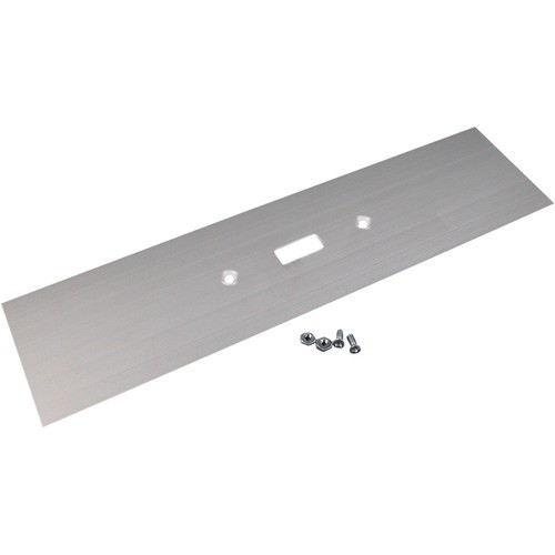 Middle Atlantic ALA-N Faceplates & Mounting Boxes Wiremold Raceway Ala3800 Faceplate - Clear Anodized - Aluminum - 1 (ala-n) Alan 786776523843