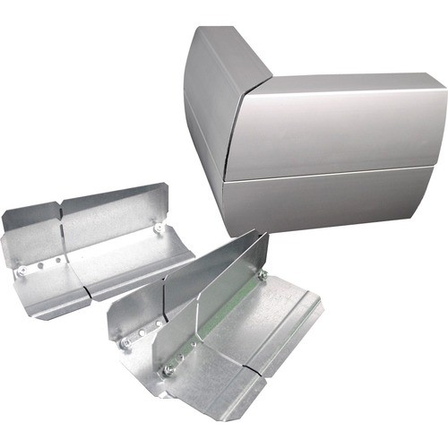 Middle Atlantic ALDS4018 Cable Management Wiremold Alds4000 External Elbow Fitting - External Elbow Fitting - Aluminum (alds4018) 786776083187