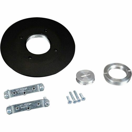 Middle Atlantic PSRC9AMDTCGY Cable Management Wiremold Psrc9 Series Quad Communication Fitting - Poke Thru Device - Gray (psrc9amdtcgy) 786564009146