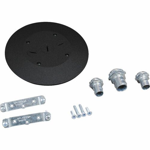 Middle Atlantic PSRC9FFTCAL Cable Management Wiremold Psrc9 Series Flush Furniture Feed Fitting - Feed Fitting - Aluminum (psrc9fftcal) 786564009108