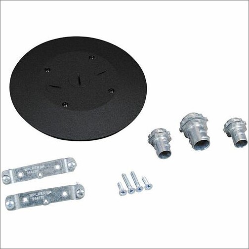 Middle Atlantic PSRC9FFTCBS Cable Management Wiremold Psrc9 Series Flush Furniture Feed Fitting - Feed Fitting - Brushed - Stainless Steel (psrc9 786564009085