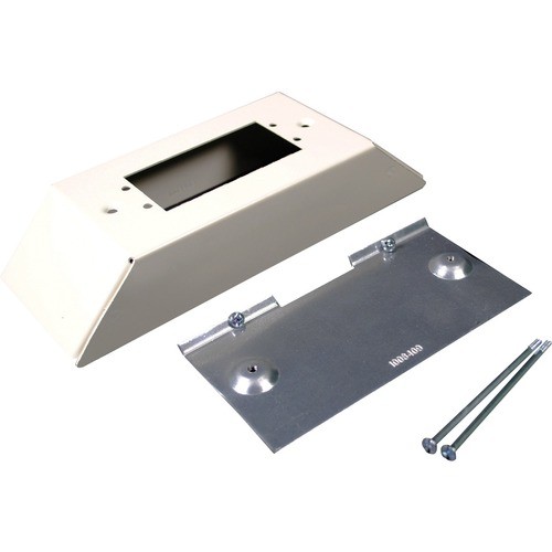 Middle Atlantic V3046V Faceplates & Mounting Boxes Wiremold 3000 Bump-up Extron Aap Plate - Ivory, Metallic - Steel (v3046v) 786776169010