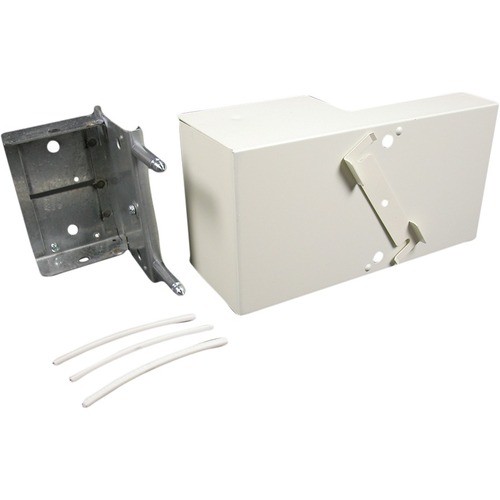 Middle Atlantic V6074A Cable Management Wiremold 6000 Take-off Connector (6000-4000) Fitting - Cable Raceway Take Off Connector - Ivory - St 786776105605